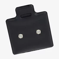 Cubic Zirconia 14K Gold 7mm Stud Earrings