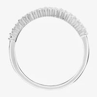 (G-H / Vs2-Si1) Womens 1/2 CT. T.W. Lab Grown White Diamond 10K Gold Anniversary Band