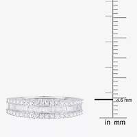 (G-H / Vs2-Si1) Womens 1/2 CT. T.W. Lab Grown White Diamond 10K Gold Anniversary Band