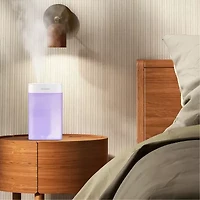 HoMedics Top-Fill 50hr Ultrasonic With Night Light Humidifier