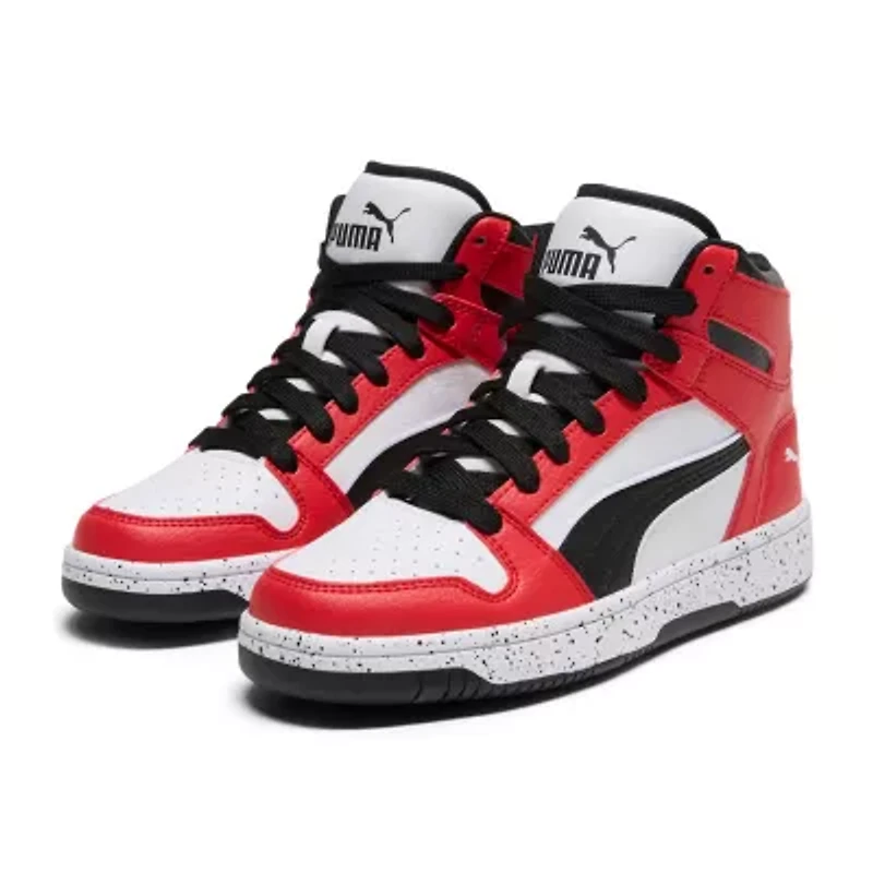 PUMA Rebound Layup Rcl Elevated Big Kid Boys Basketball Shoes