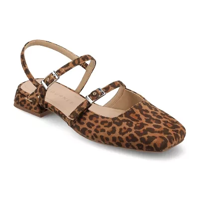 Journee Collection Gretchenn Womens Square Mary Jane Shoes