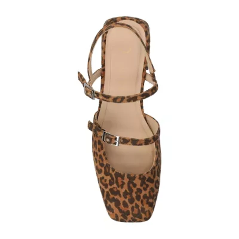 Journee Collection Gretchenn Womens Square Mary Jane Shoes