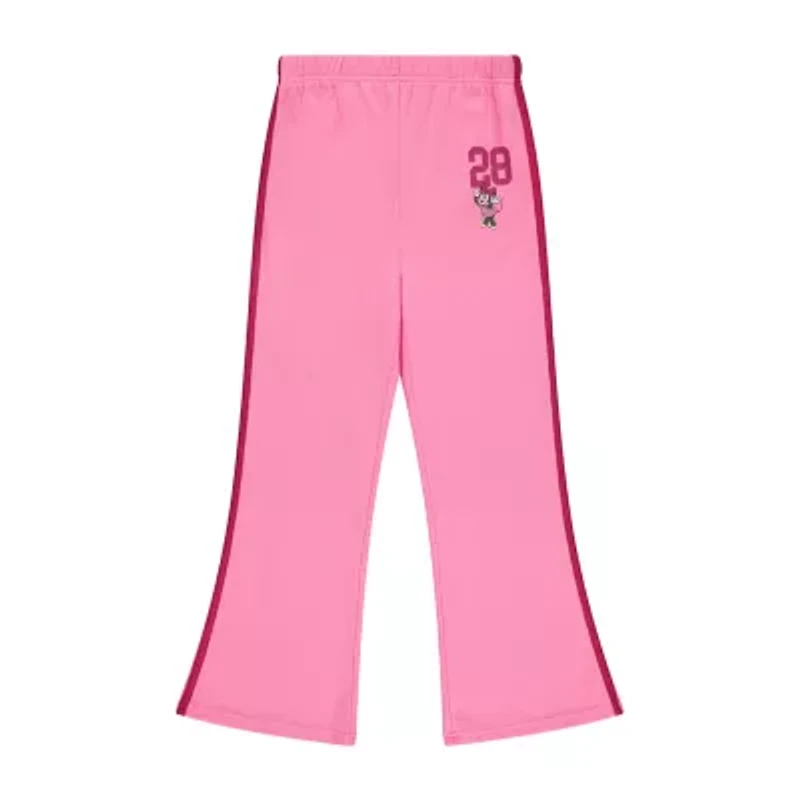 Disney Collection Little & Big Kid Girls 2-pc. Minnie Mouse Pant Set
