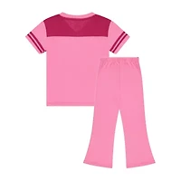 Disney Collection Little & Big Kid Girls 2-pc. Minnie Mouse Pant Set