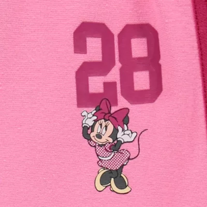 Disney Collection Little & Big Kid Girls 2-pc. Minnie Mouse Pant Set
