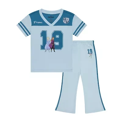 Disney Collection Little & Big Kid Girls 2-pc. Frozen Pant Set
