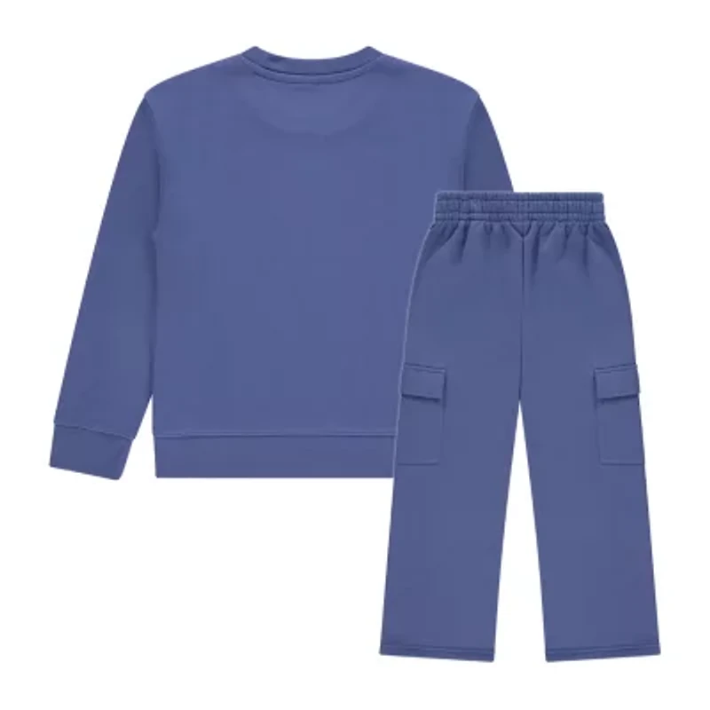 Disney Collection Little & Big Kid Girls 2-pc. Anna Elsa Pant Set