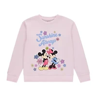 Disney Collection Little & Big Kid Girls 2-pc. Mickey Mouse Minnie Pant Set