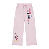 Disney Collection Little & Big Kid Girls 2-pc. Mickey Mouse Minnie Pant Set