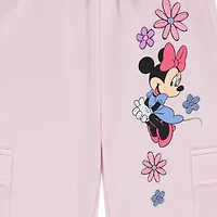 Disney Collection Little & Big Kid Girls 2-pc. Mickey Mouse Minnie Pant Set