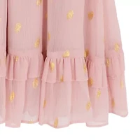 Rare Editions Big Kid Girls Long Sleeve A-Line Dress