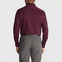 Van Heusen Ultra Wrinkle Free Mens Regular Fit Stretch Fabric Long Sleeve Dress Shirt