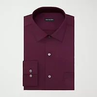 Van Heusen Ultra Wrinkle Free Mens Regular Fit Stretch Fabric Long Sleeve Dress Shirt