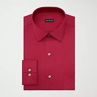 Van Heusen Ultra Flex Mens Regular Fit Stretch Fabric Wrinkle Free Long Sleeve Dress Shirt