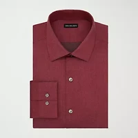 Van Heusen Comfort Performance Mens Slim Fit Stretch Fabric Wrinkle Free Long Sleeve Dress Shirt