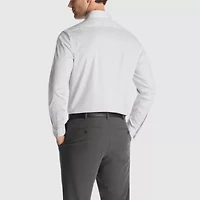 Van Heusen Comfort Performance Mens Slim Fit Stretch Fabric Long Sleeve Dress Shirt