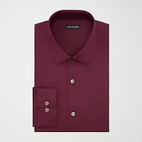 Van Heusen Ultra Flex Big And Tall Mens Regular Fit Stretch Fabric Wrinkle Free Long Sleeve Dress Shirt