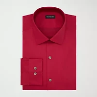 Van Heusen Ultra Flex Big And Tall Mens Regular Fit Stretch Fabric Wrinkle Free Long Sleeve Dress Shirt