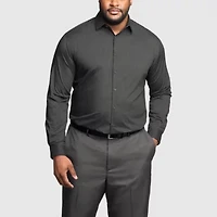 Van Heusen Mens Classic Fit Stretch Fabric Wrinkle Free Long Sleeve Dress Shirt