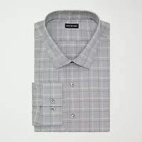 Van Heusen Big And Tall Comfort Performance Mens Regular Fit Stretch Fabric Wrinkle Free Long Sleeve Dress Shirt