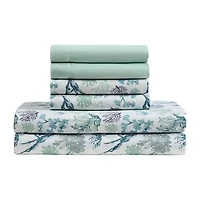Caribbean Joe 6Pc Cooling 100Tc Sheet Sets
