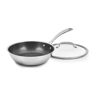 Cuisinart Fusion Stainless Steel 10.25" Deep Frypan with Lid