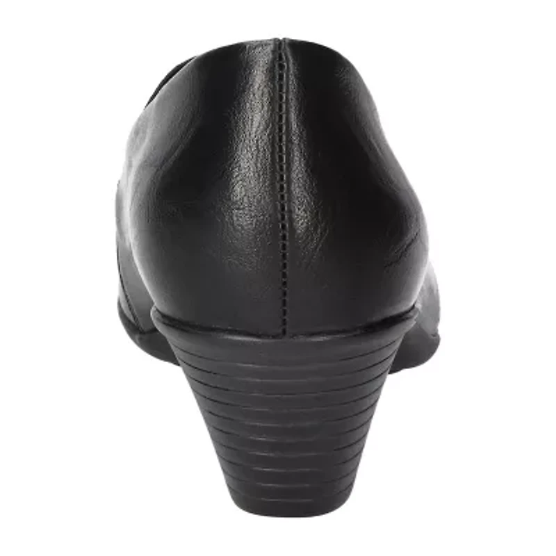 Easy Street Fondly Womens Round Closed Toe Clogs