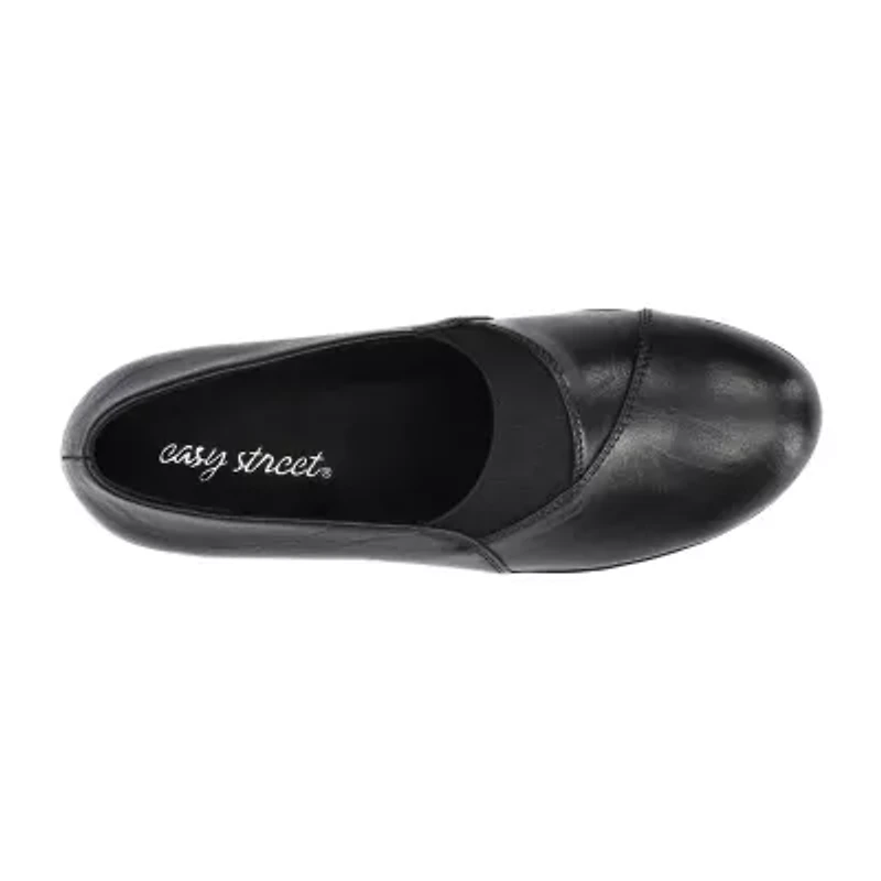 Easy Street Fondly Womens Round Closed Toe Clogs