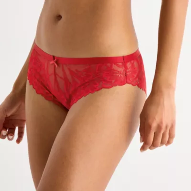 Ambrielle Tulip Lace Womens Cheeky Panty 364244