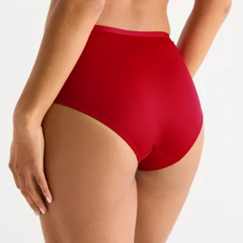 Ambrielle Tulip Lace Shine Brief Panty