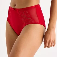 Ambrielle Tulip Lace Shine Brief Panty
