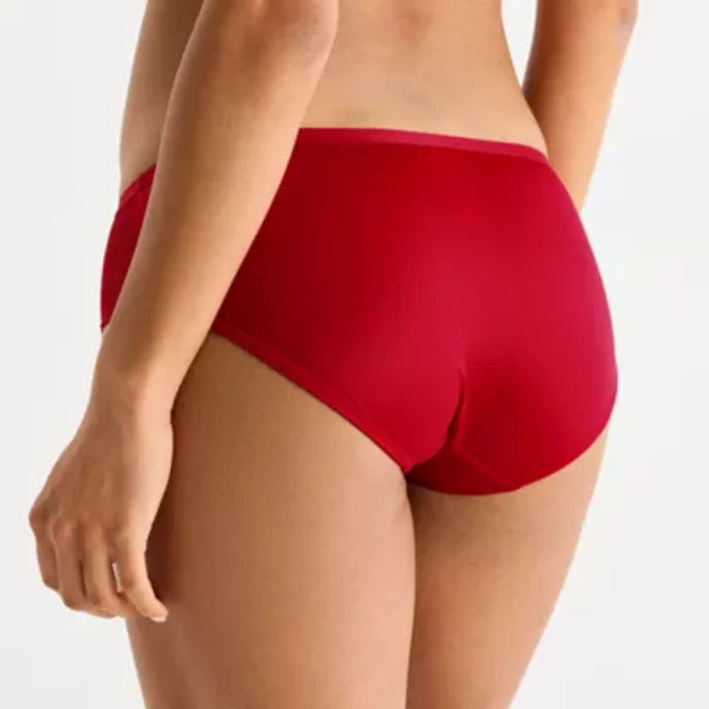 Ambrielle Tulip Lace Shine Hipster Panty