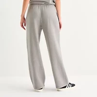 Tim Burton'S Nightmare Before Christmas Wide Leg Sweatpant Womens Drawstring Waist Straight Juniors Fleece