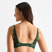 Arizona Body Holiday Lace Lightly Lined Demi Bra