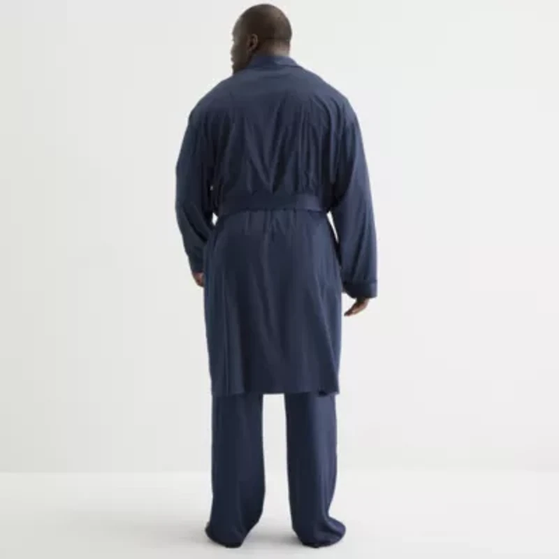 Shaquille O'Neal XLG Mens Big Long Sleeve Length Robe