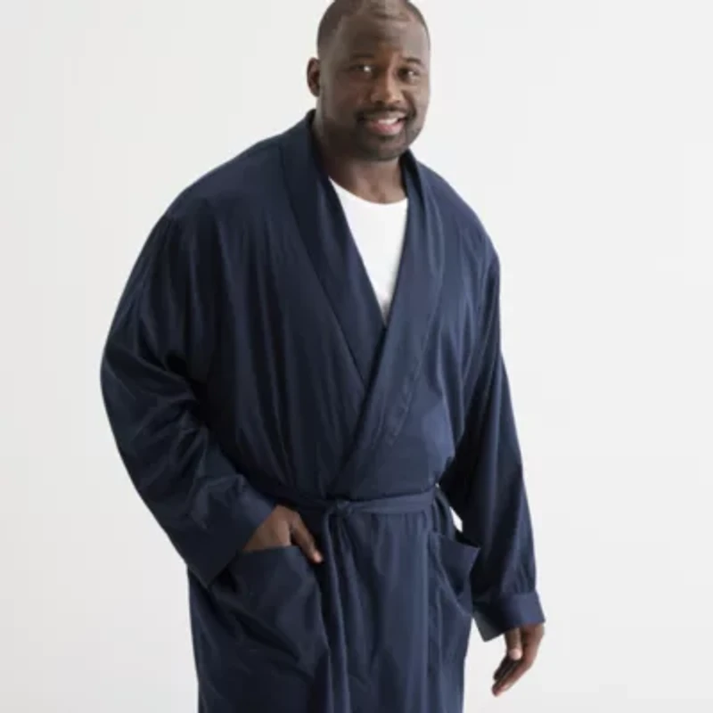 Shaquille O'Neal XLG Mens Big Long Sleeve Length Robe