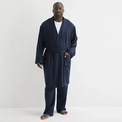 Shaquille O'Neal XLG Mens Big Long Sleeve Length Robe