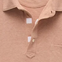mutual weave Big and Tall Mens Regular Fit Easy-on + Easy-off Adaptive Short Sleeve Polo Shirt