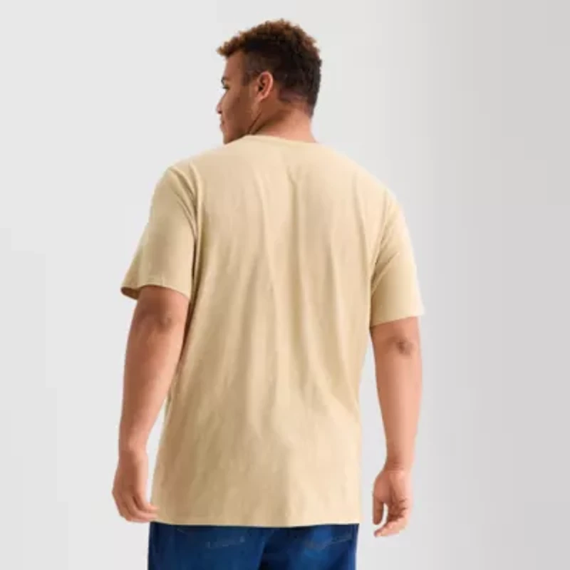 mutual weave Mens Crew Neck Short Sleeve Big and Tall T-Shirt