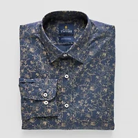 Stafford Mens Regular Fit Long Sleeve Dress Shirt