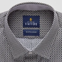 Stafford Mens Regular Fit Long Sleeve Dress Shirt
