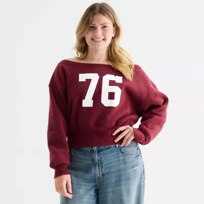 Forever 21 Womens Long Sleeve Juniors Sweatshirt