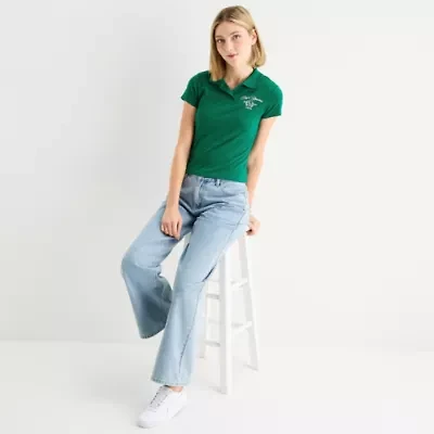 Forever 21 Juniors Womens Short Sleeve Polo Shirt