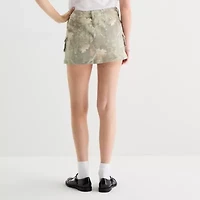 Forever 21 Womens Low Rise Mini Denim Skirt Juniors