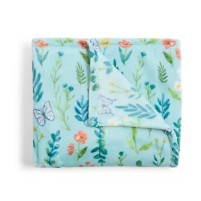 Home Expressions Velvet Plush Print Throw
