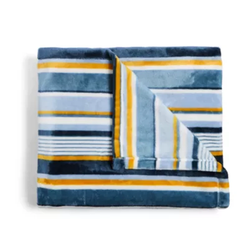 Home Expressions Velvet Plush Print Throw