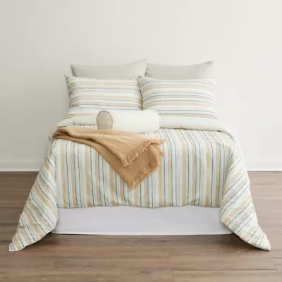 VIVENDI® Stripe 7-pc. Midweight Comforter Set