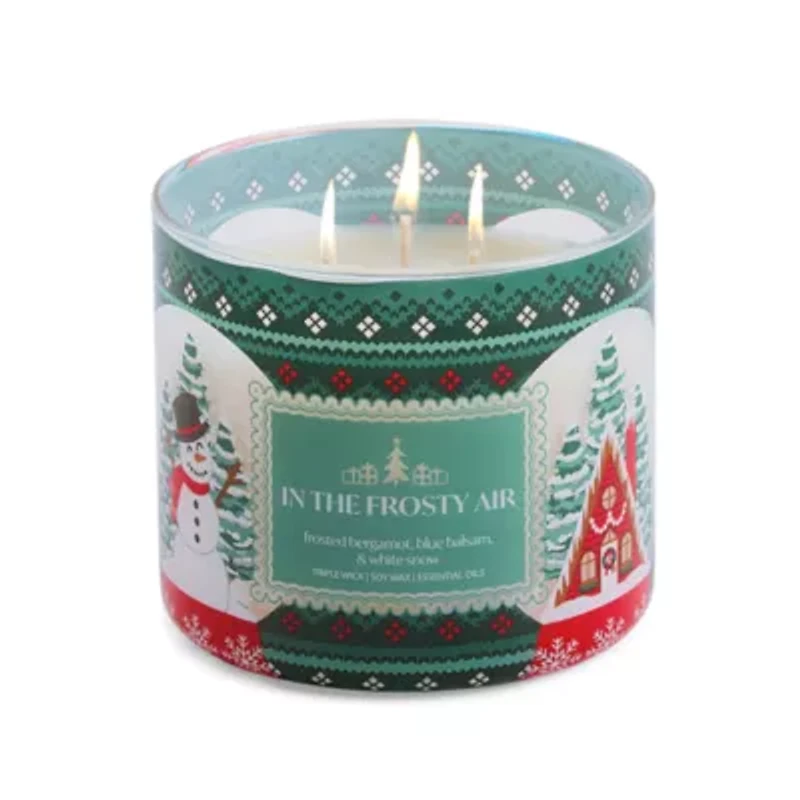 Distant Lands In The Frosty Air 3-Wick Scented Jar Candle