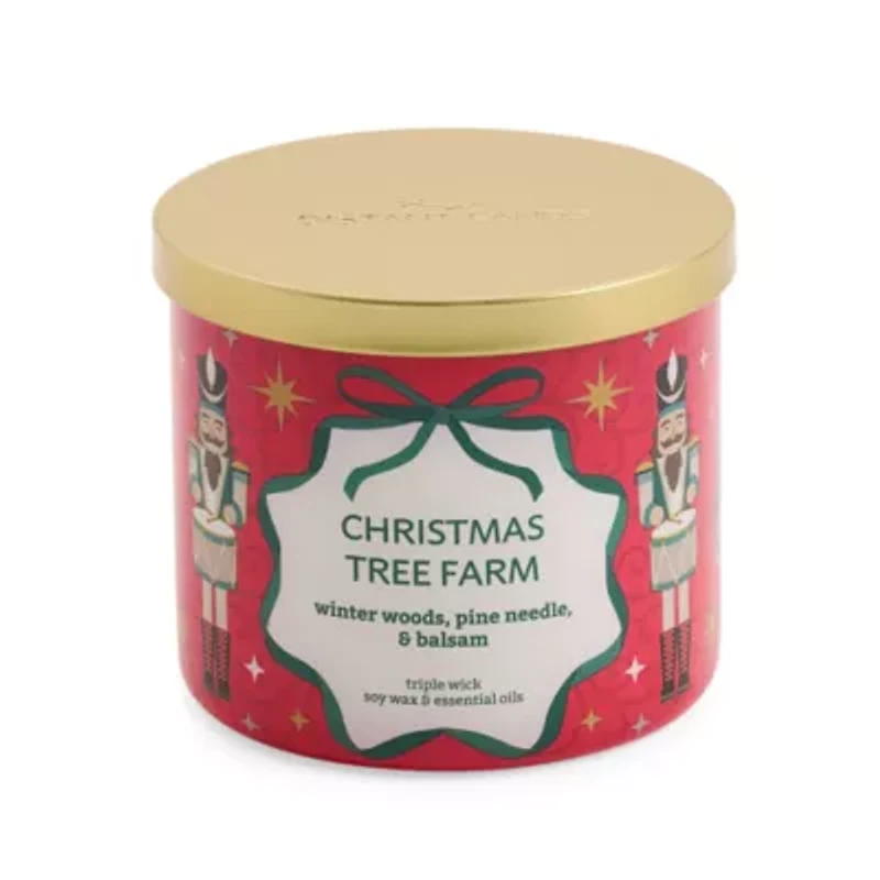 Distant Lands Christmas Tree Farm 3-Wick Scented Jar Candle